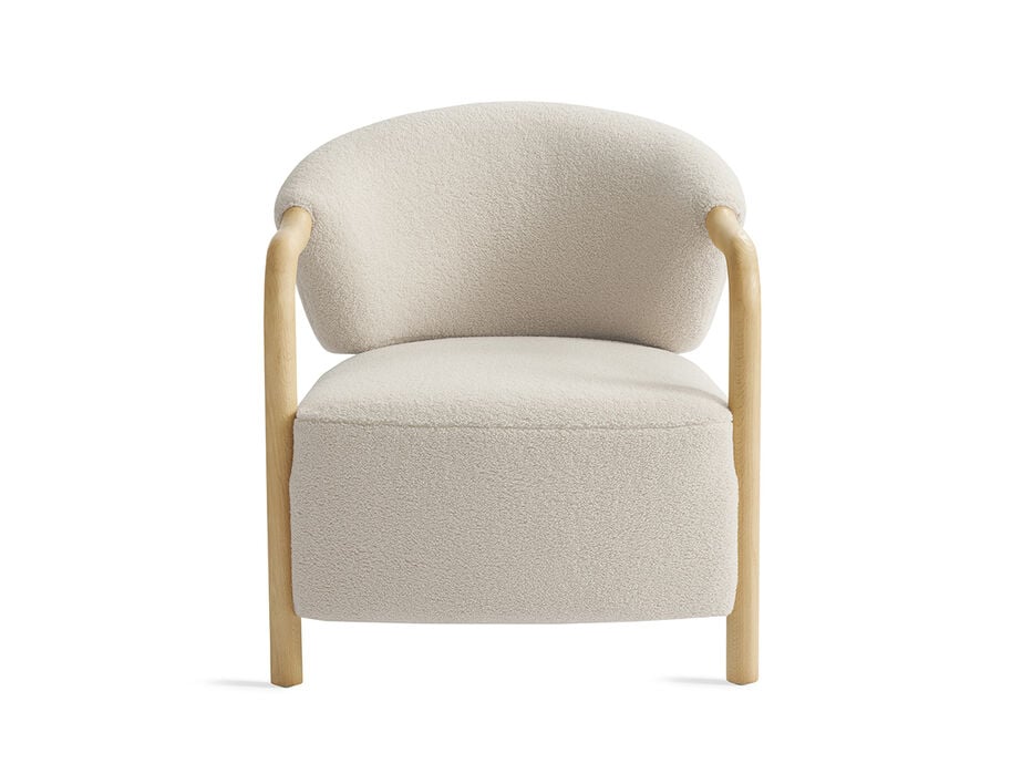 Miley Wood & Upholstered Chair - TULLABEE - 