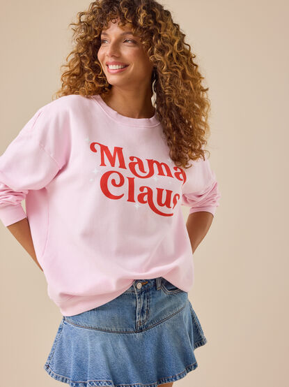 Mama Claus Sweatshirt - TULLABEE