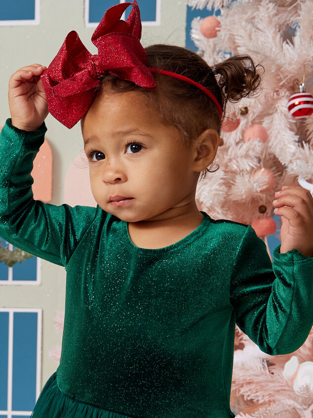 Glitter Bow Headband - TULLABEE