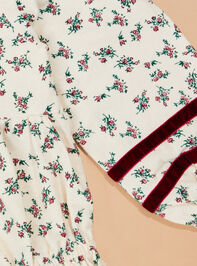 Ella Floral Velvet Bubble Detail 2 - TULLABEE