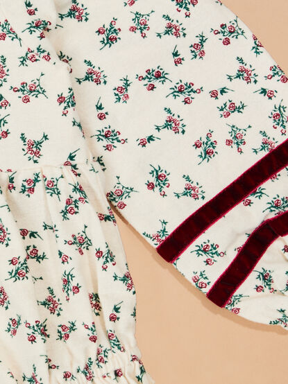 Ella Floral Velvet Bubble - TULLABEE
