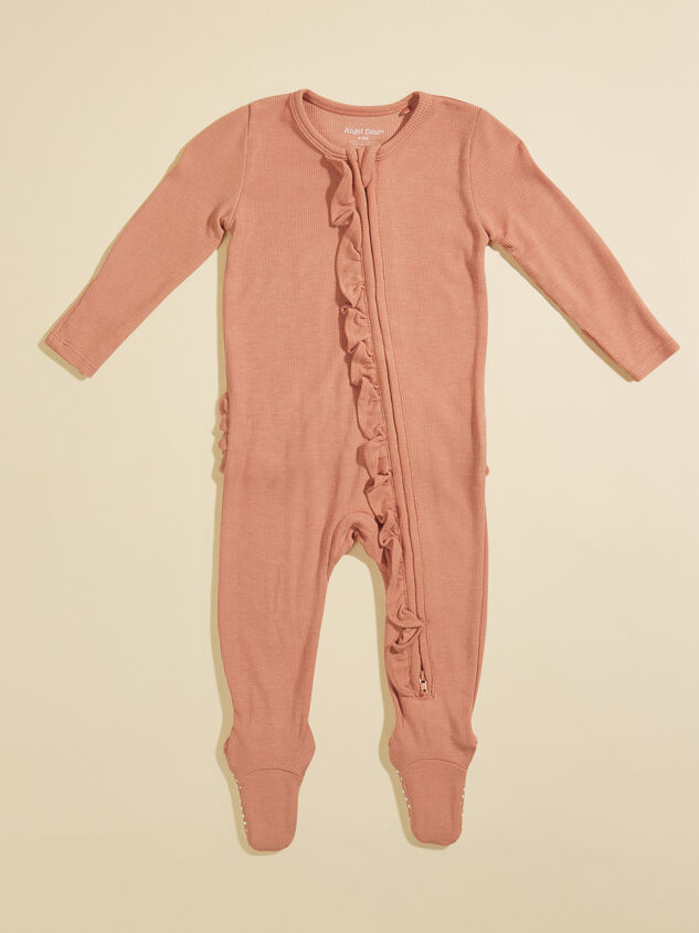 Lillian Ruffle Footie - TULLABEE