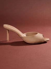 Elaine Peep Toe Stiletto Detail 2 - TULLABEE