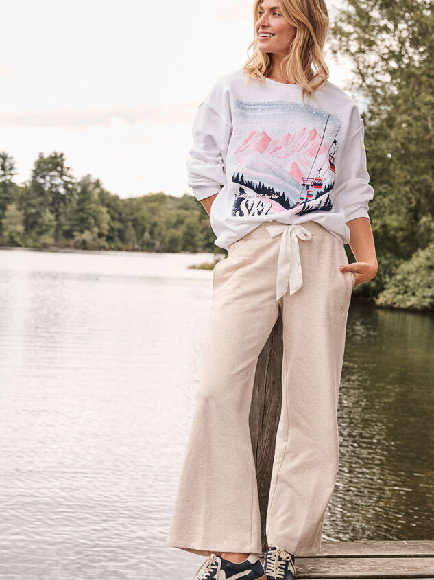 Full Sprint Wide Leg Sweatpants - TULLABEE