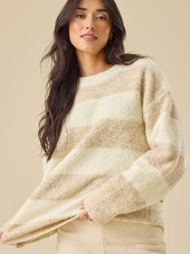 Mindy Oversized Rugby Sweater - TULLABEE