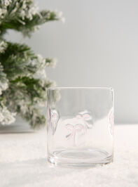 Pink Bows Juice Glass - TULLABEE