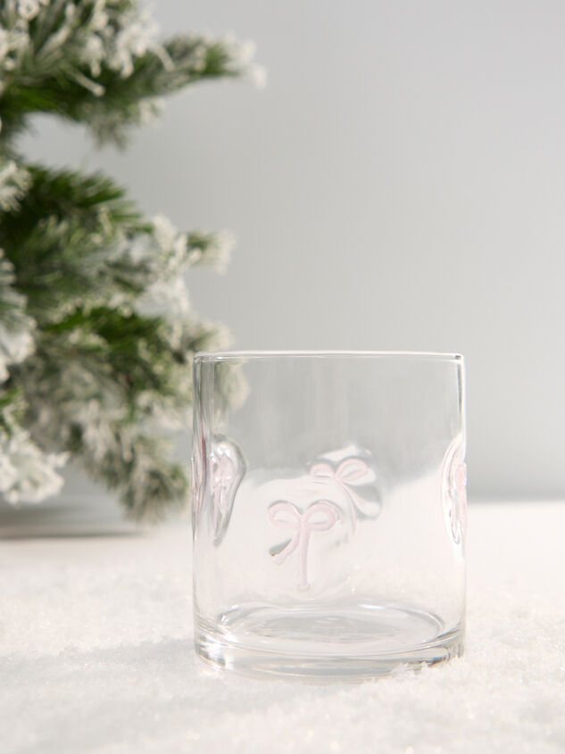 Pink Bows Juice Glass - TULLABEE