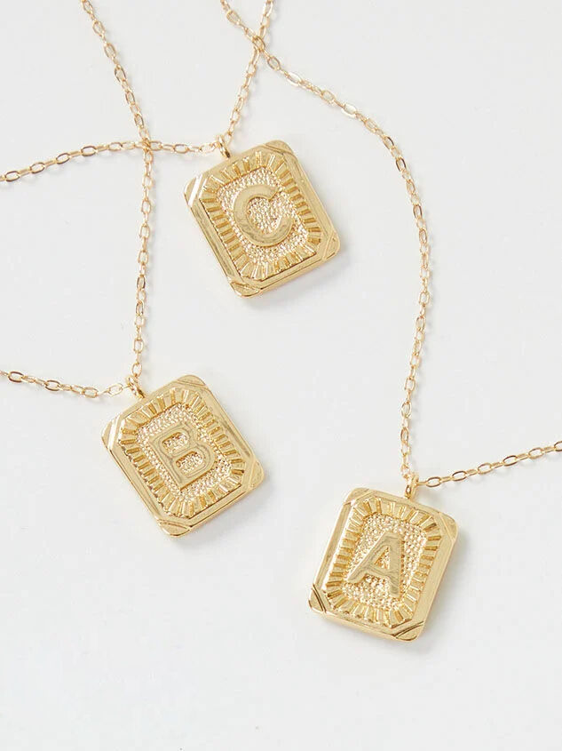 The Monogram Initial Necklace - TULLABEE