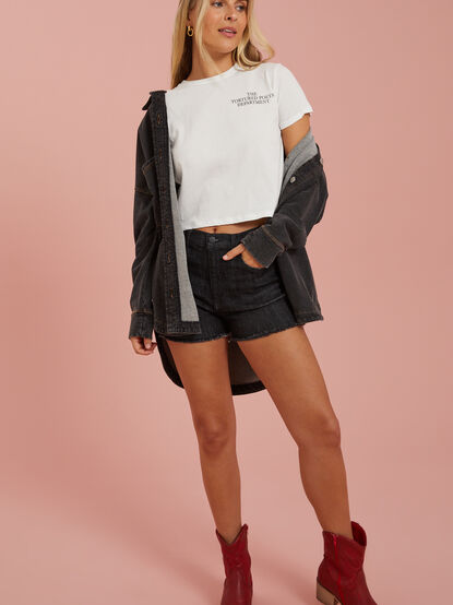 The Tortured Poets Department Cropped Tee - TULLABEE