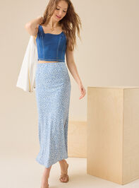 Amora Floral Midi Skirt - TULLABEE