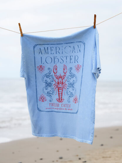 American Lobster Graphic Tee - TULLABEE