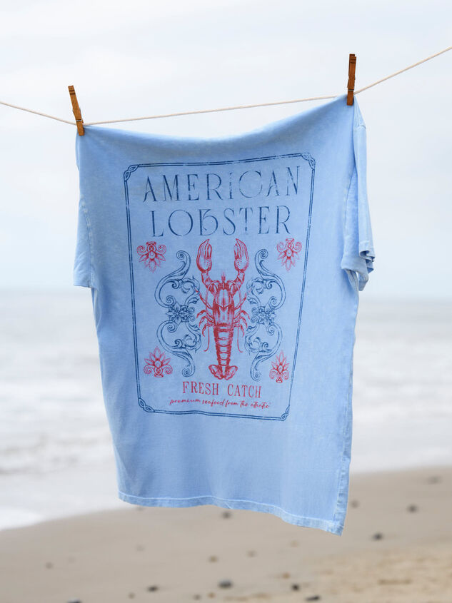 American Lobster Graphic Tee - TULLABEE