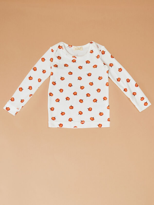 Little Pumpkin Lounge Set Detail 2 - TULLABEE