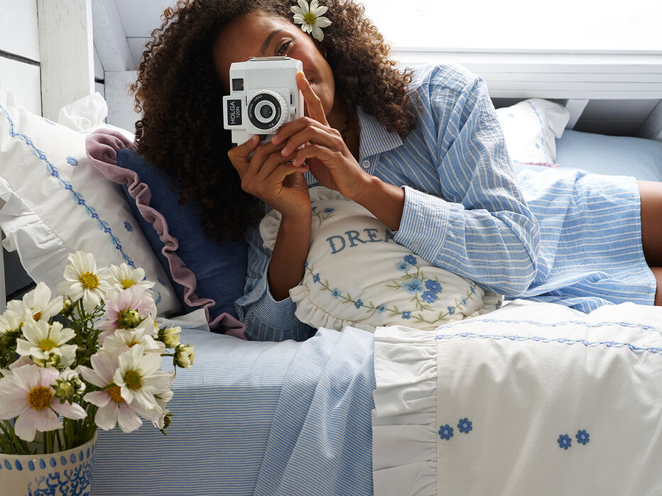 Organic Cotton Percale Sheet Set - TULLABEE - 