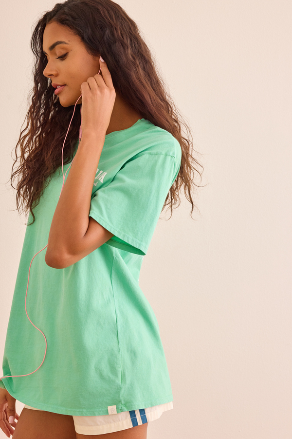 Daytona Beach Oversized Tee Detail 4 - Altar'd State