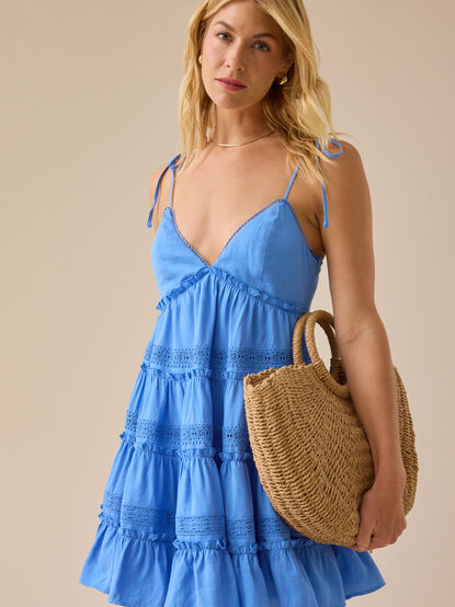 Lucy Tie Shoulder Dress - TULLABEE