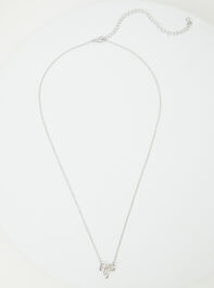 Dainty Bow Necklace Detail 2 - TULLABEE