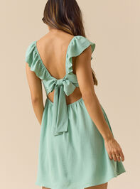 Jeanie Mini Dress Detail 3 - TULLABEE