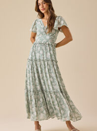 Brigitte Floral Maxi Dress - TULLABEE