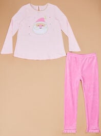 Bedazzled Santa Top and Pant Set by Mudpie - TULLABEE