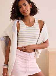 Stride Stripe Tank Detail 2 - TULLABEE