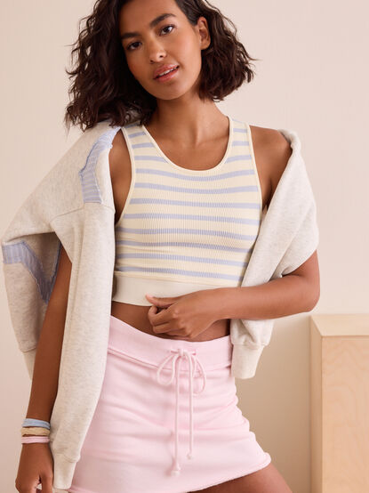 Stride Stripe Tank - TULLABEE