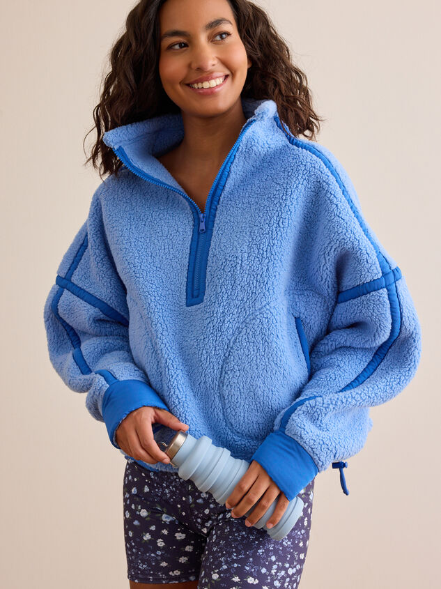 Sprint Sherpa Quarter Zip - TULLABEE