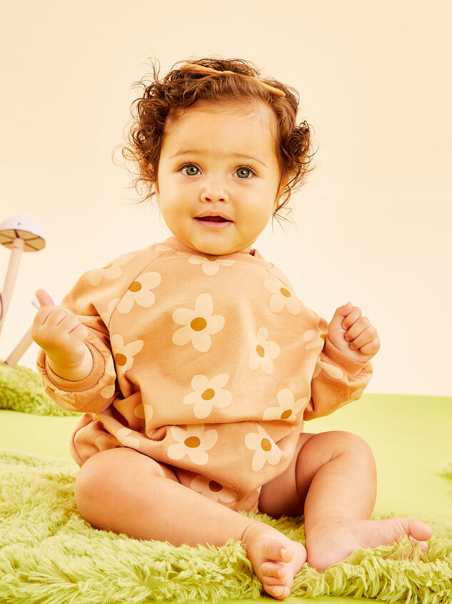 Emilie Floral Crewneck Romper by Rylee + Cru - TULLABEE