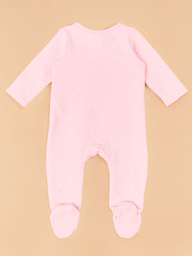 Quinn Quilted Heart Sleeper Detail 2 - TULLABEE