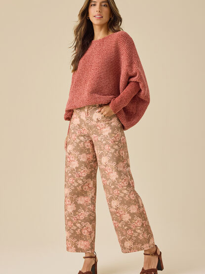 Amryn Chenille Dolman Sweater - TULLABEE