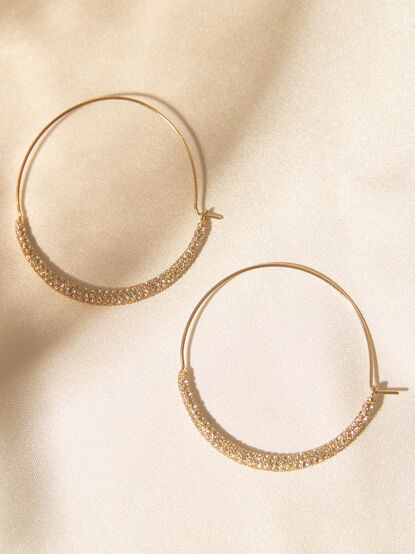 Eva Hoop Earrings - TULLABEE
