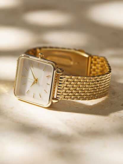 Squared Away Link Watch - TULLABEE