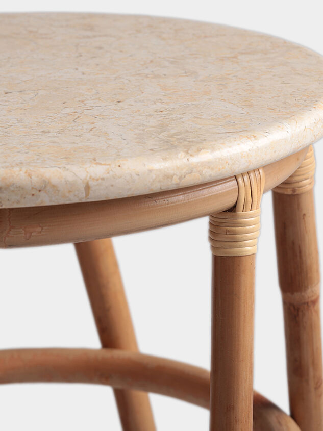 Eve Rattan Side Table Detail 5 - TULLABEE