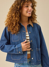 Annaliese Corduroy Denim Jacket - TULLABEE