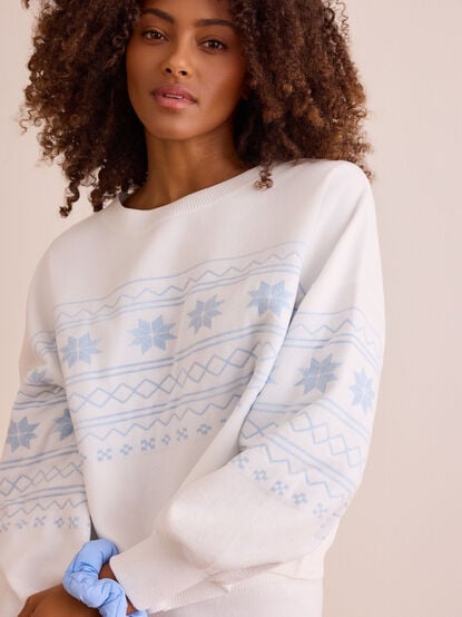 Fair Isle Alpine Sweater - TULLABEE