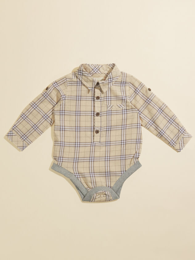 Jasper Plaid Romper by Me + Henry - TULLABEE