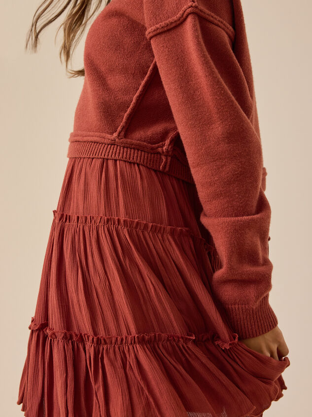 Adelaide Sweater Dress Detail 5 - TULLABEE
