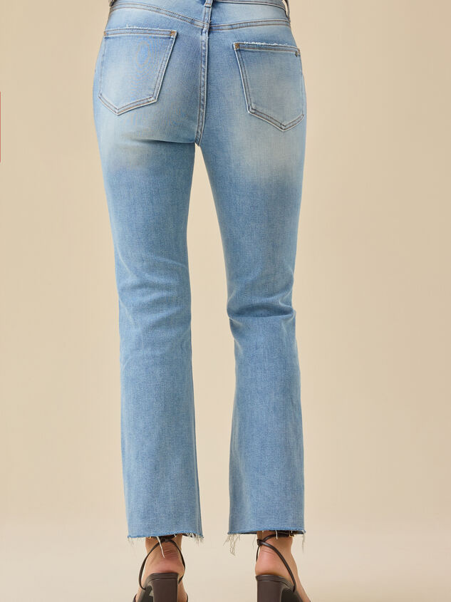 Adalee Crop Flare Jean Detail 5 - TULLABEE