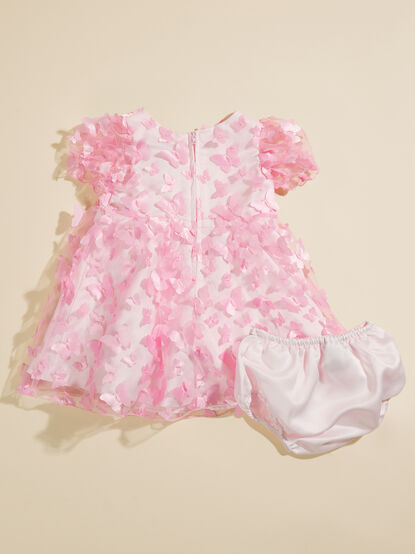 Bethany Butterfly Baby Dress and Bloomer Set - TULLABEE
