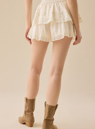 Raleigh Layered Lace Shorts Detail 6 - TULLABEE