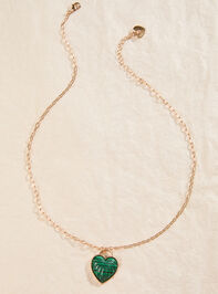 Evergreen Love Charm Necklace Detail 3 - TULLABEE