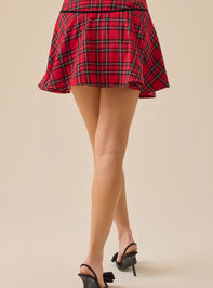 Eria Plaid Mini Skirt Detail 7 - TULLABEE