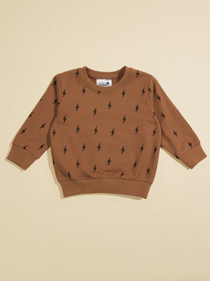 Lightening Bolt Sweatshirt - TULLABEE