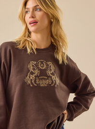 American Rodeo Crewneck Detail 2 - TULLABEE