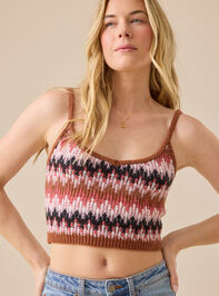 Camillie Chevron Sweater Set Detail 4 - TULLABEE