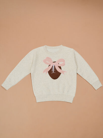 Victory Bow Sweatshirt - TULLABEE