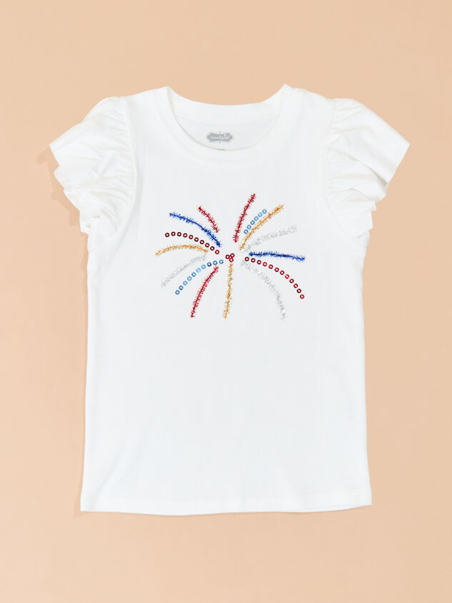 Fireworks Tinsel Tee by Mud Pie - TULLABEE