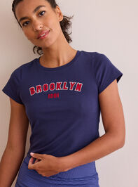Brooklyn Embroidered Baby Tee - TULLABEE