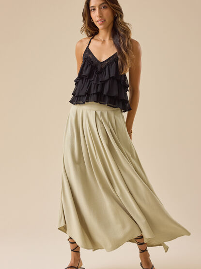 Christy Ruffle Lace Top - TULLABEE