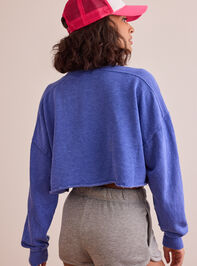 Lock In Cropped Pullover Detail 5 - TULLABEE